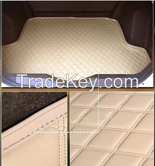 3D car trunk mat, car mat, leather car trunk mat