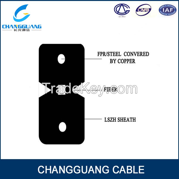 Factory price for Bow-type drop cable GJXFH/GJXH Changguang communication