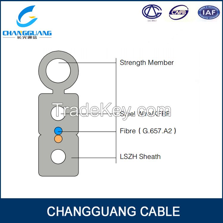 Self-supporting Bow-type drop cable GJYXFCH China factory Changguang communication