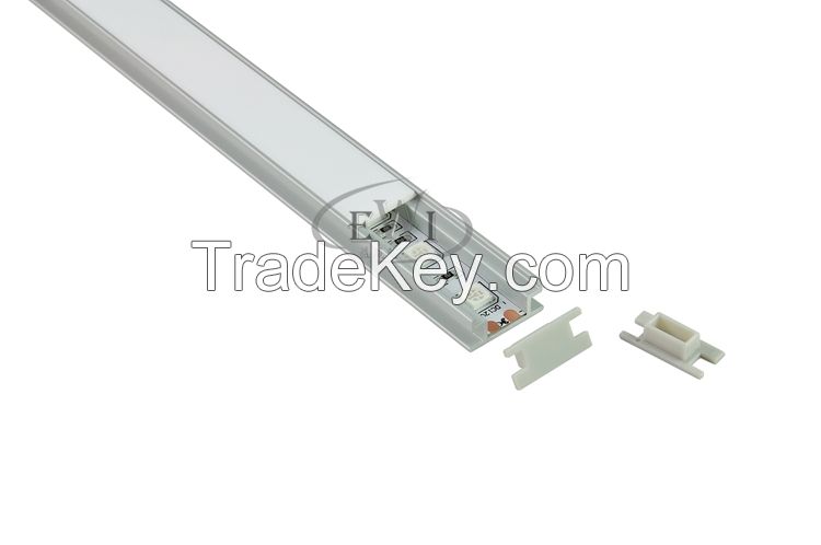 H style aluminium profile led lighting for flooring strip lights