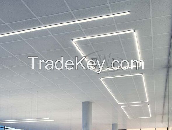 Half round profile led strip plastic cover for pendant or ceiling light strip