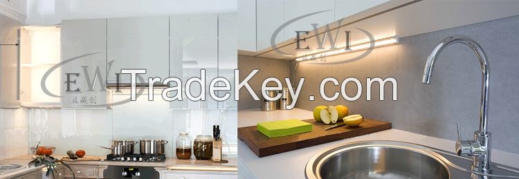 90 degree angle aluminium led extrusion profiles for kitchen or wardrobe lighting