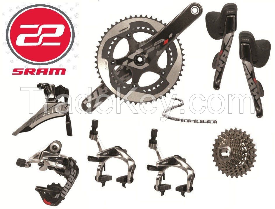 2014 SRAM RED 22 11-speed 8-piece Full Groupset Non Ceramic BB-5339T 172.5mm