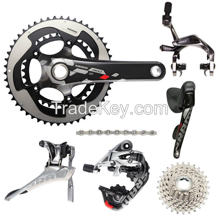 2014 SRAM 22 RED 11 SPEED CARBON GROUPSET GROUP CERAMIC BB30 GXP BB90 BB86 PF30