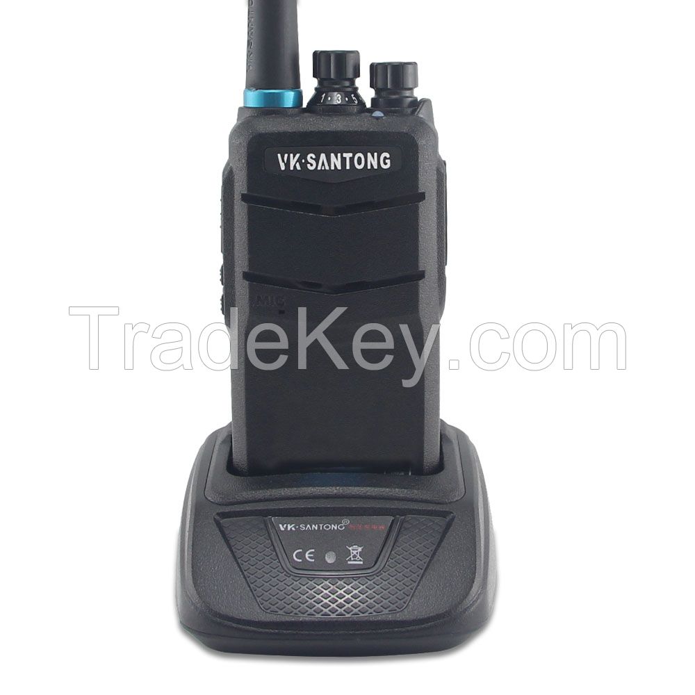 UHF 400-470MHz handheld type two way radio IP54 waterproof walkie talkie