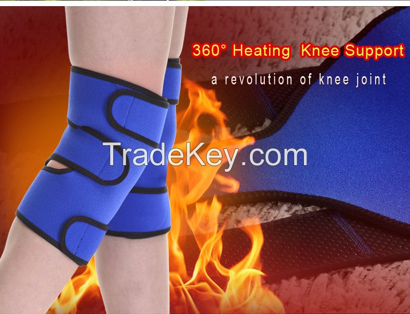 Far infrared cooper nano tech knee support belt 