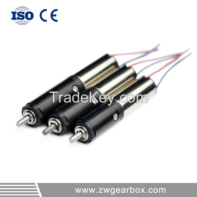 6mm high torque micro coreless dc motor with planetary gearbox