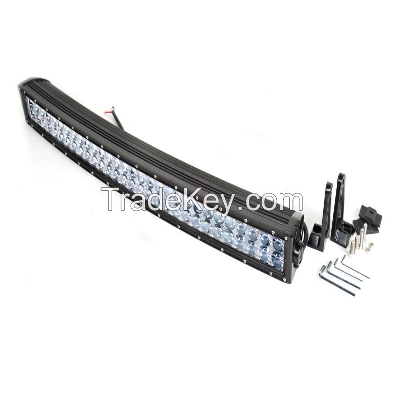 Super Bright off road led light bar , 4x4 high power led light bar 288w with 4D lens