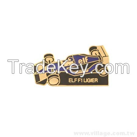 Airplane Designed Cloisonne Lapel Pin       BA-049