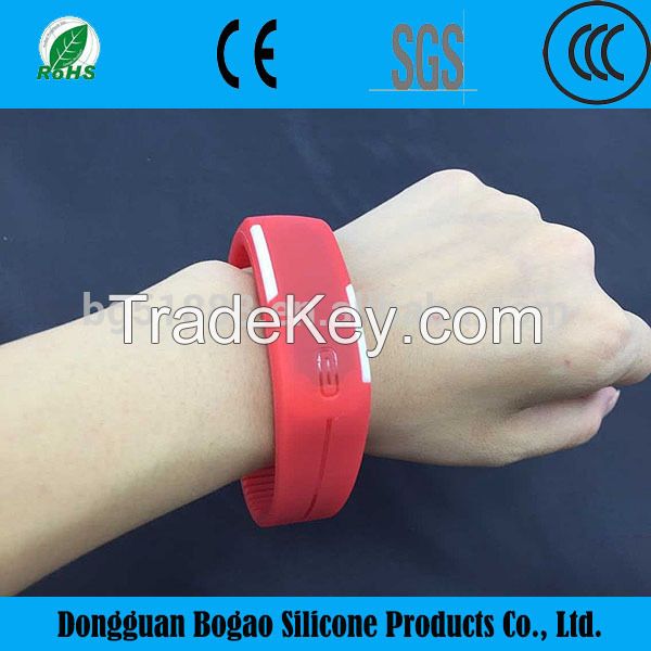 Beautiful and Cute Silicone Watch, Fancy Christmas Gifts Silicone Wrist Watch