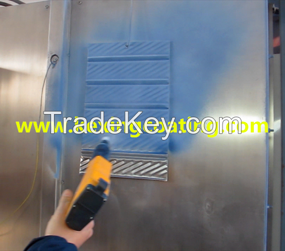 2015 electrostatic powder coating machine for enamel powder coating