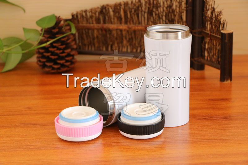 stainless steel vacuum flask tumbler