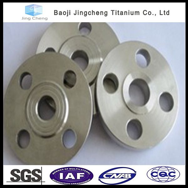 Forged titanium flange