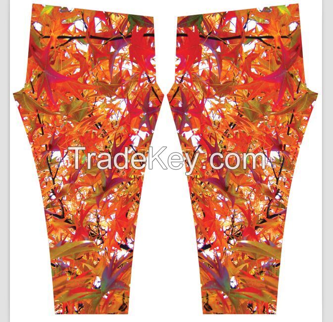 Custom Printing Sublimation Yoga Leggings