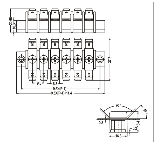 barrier terminal block