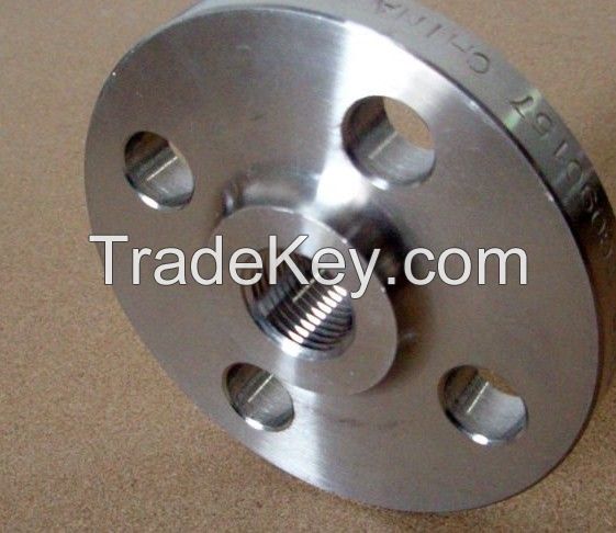 Carbon Threaded flanges