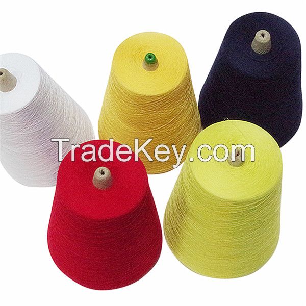 dyed color 100% cotton, 30s/1 for weaving