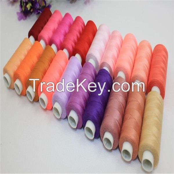 High tenacity 100% spun polyester yarn manufacturer in china