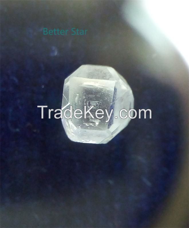 Large size vvs quality white rough HPHT diamond price