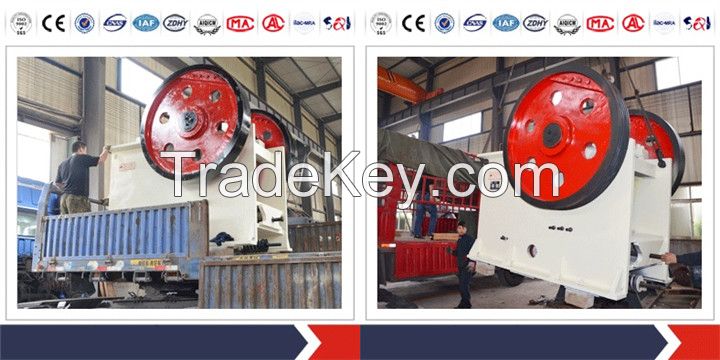 Construction jaw crusher made in China have the best after sales service and good quality