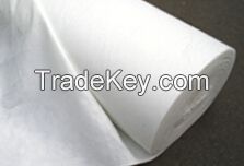 staple fiber needle punched non woven geotextile fabric 