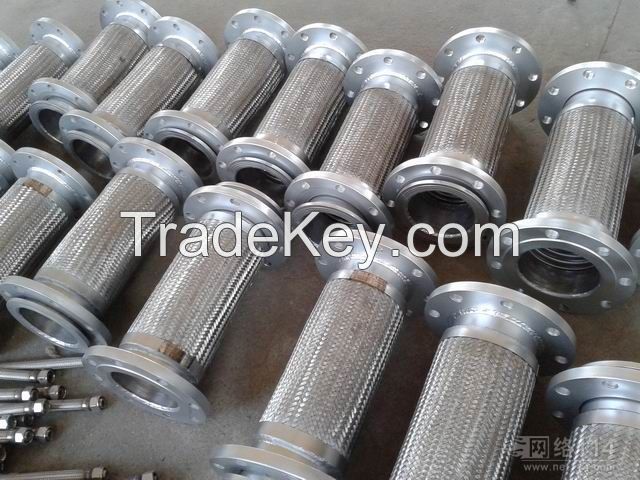 SS304 Flexible Metal Hose with flanges 