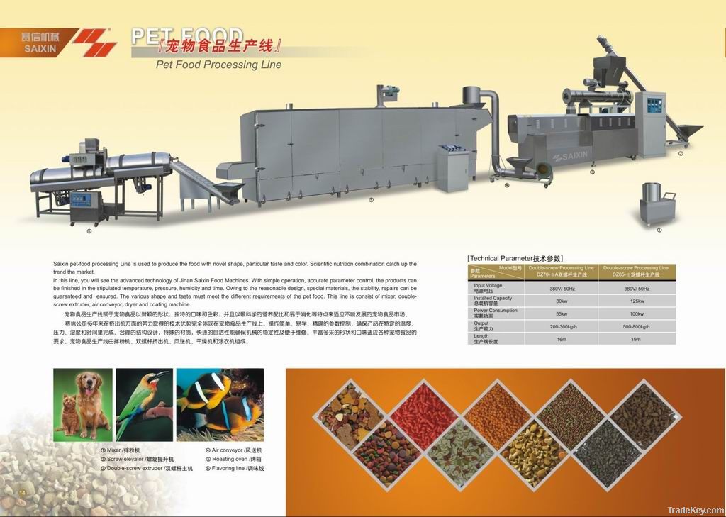 Pet Food/fish food machine