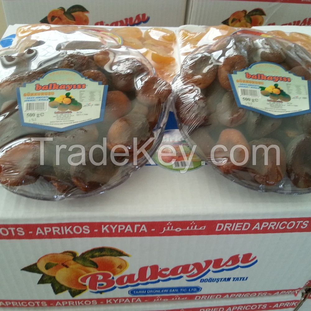 500 gr package dry  apricot