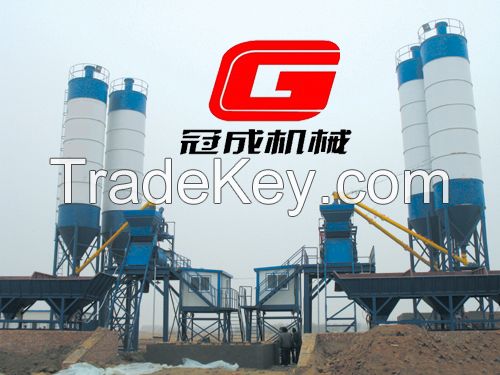 HZS25 High quality mini concrete batching plant for sale with ISO certificate