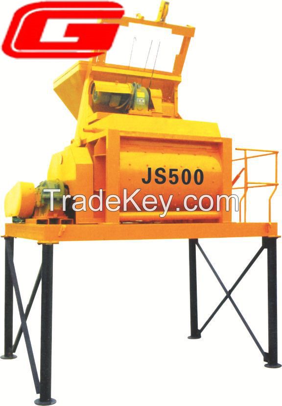 JS500 compective Mini concrete mixer for sale from China supplier