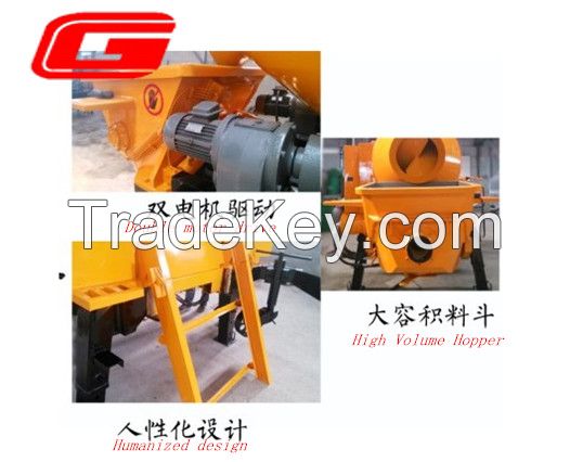 High quality concrete conveying pump for sale from China supplier , concrete pump with mixer prices, concrete machinery from China