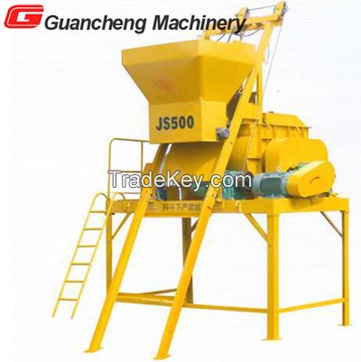 High quality JS500 concrete mixer for sale 