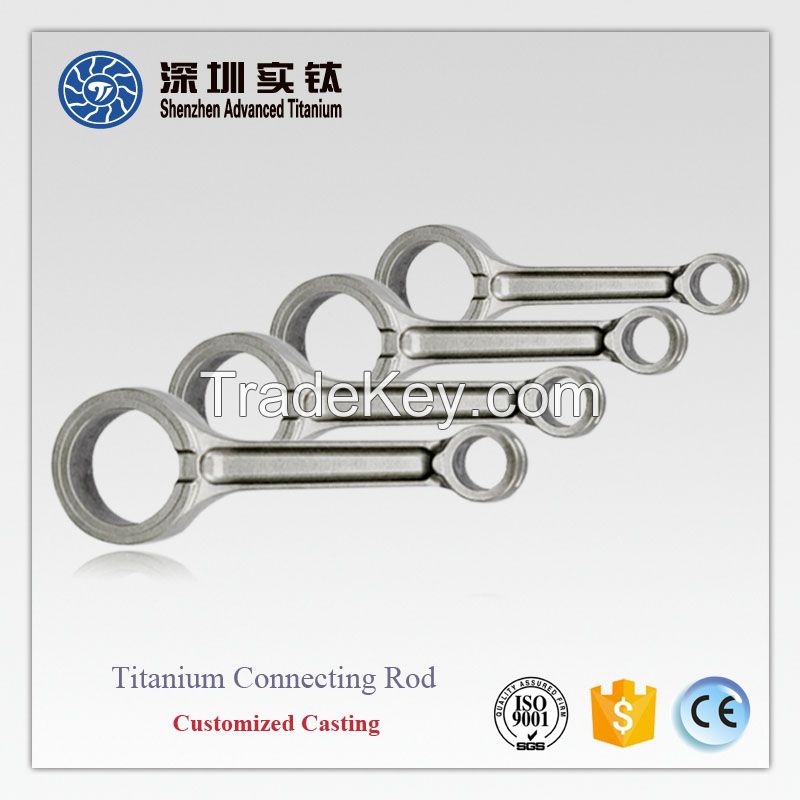 High quality titanium auto car engine motor connecting rods casting factory