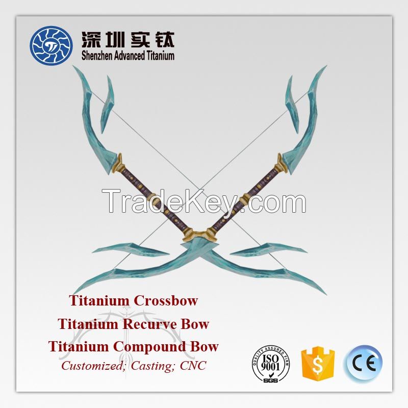 High Quality Titanium Compound Bow Recurve Bow Crossbow Casting Factory