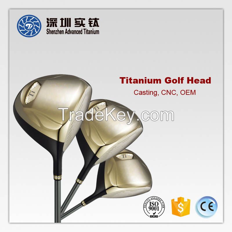 Titanium golf club head casting factory