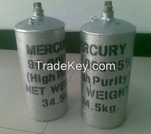 Virgin Silver Mercury 99.99% Purity