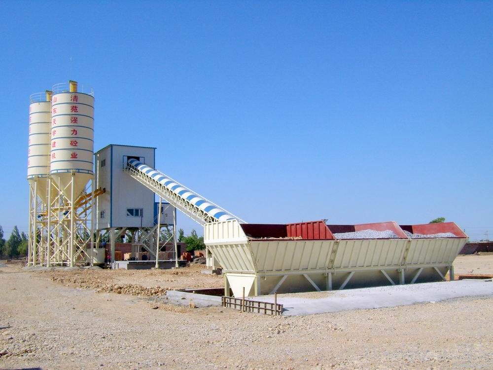 120m3/h ready mix concrete batching plant from top brand factory