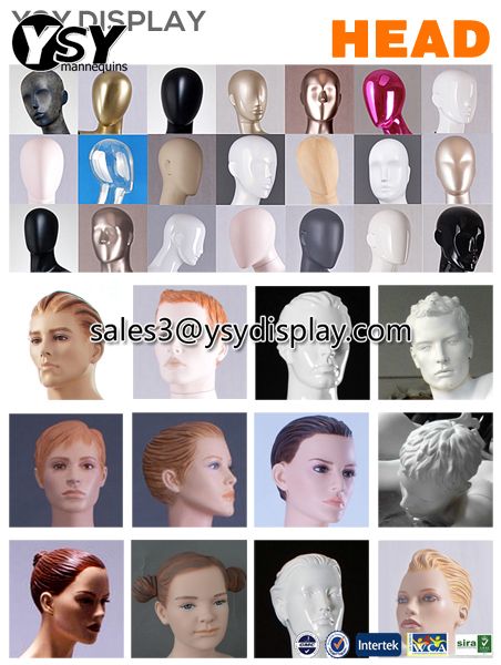 abstract face mannequin heads,make up face mannequin heads