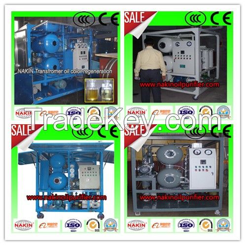 series ZYD double stages vacuum insulation oil purifier
