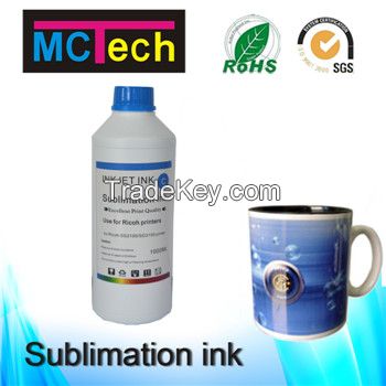 High Quality Dye Sublimation Transfer Ink Cyan Color