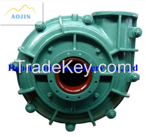 Slurry pumps, horizontal, vertical pumps  for mining, sewage water treatment, chemical, metallurgy, 