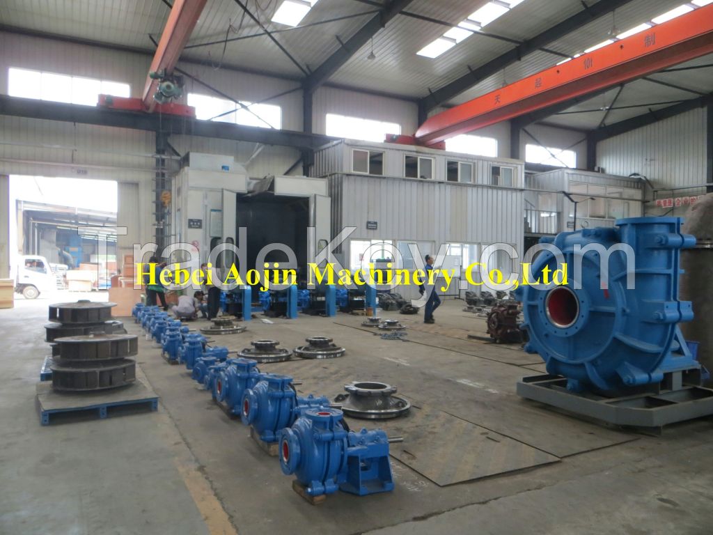 Slurry pumps, horizontal, vertical pumps