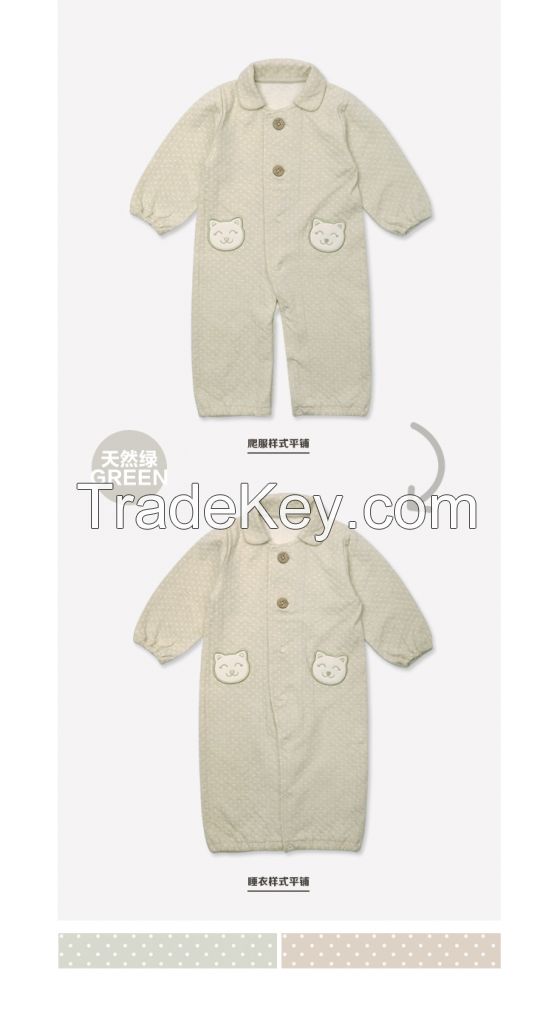 infant romper dual-model can be used as both romper &amp; sleeping bag