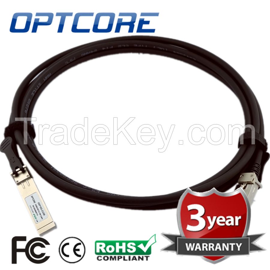 10GbE SFP+ RJ45 Direct Attach Passive Copper Cable Assembly (SFP+ DAC) 5M AWG30 Direct Attach Active Optical Cable