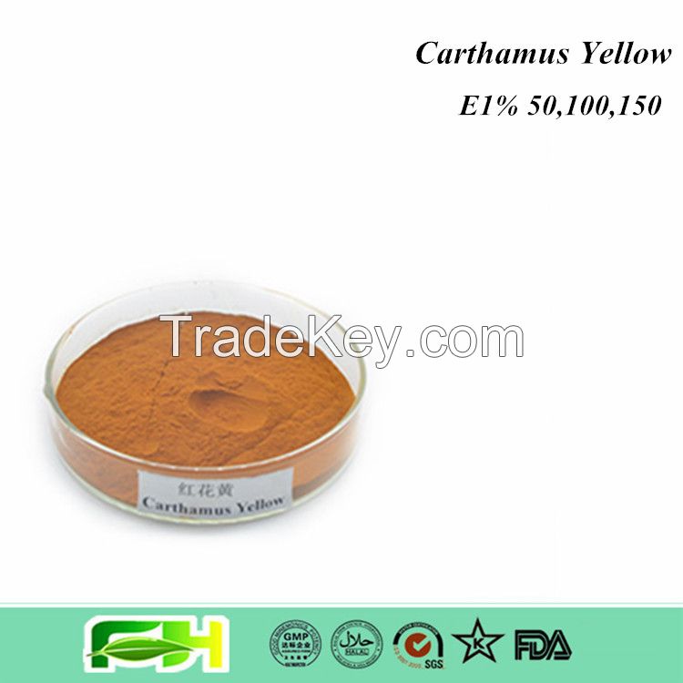 100% Natural Carthamus Extract Edible Colorant Carthumas Yellow