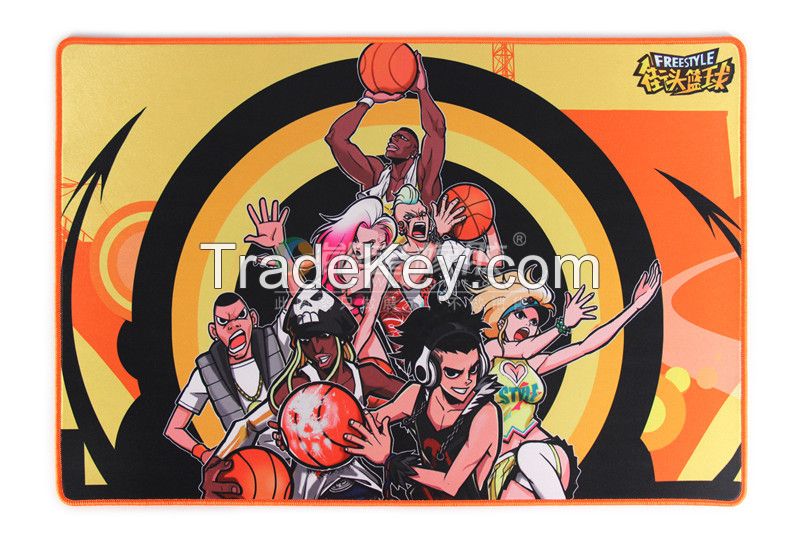 street basketball cool boy customized mouse pad .