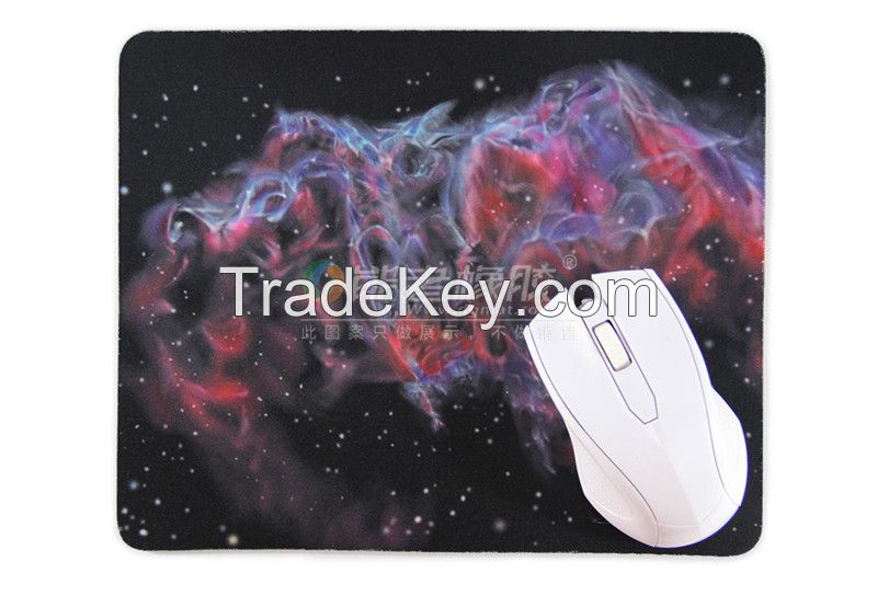 Universe rubber mouse pad