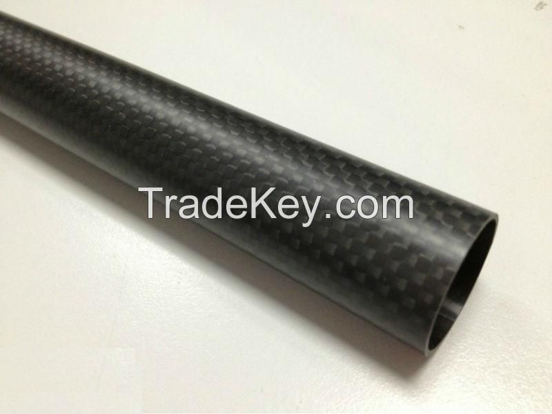 3k Matte Surface Carbon Fiber 3k Tubes