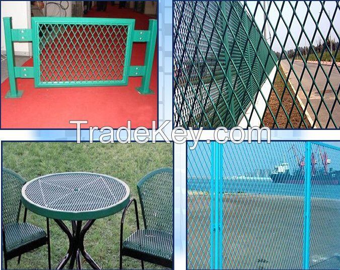 aluminium expanded metal mesh sheet(ISO9001 factory)