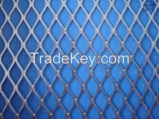 Tengyuan railway safety expanded steel sheet fencing panels (ISO9001 factory)